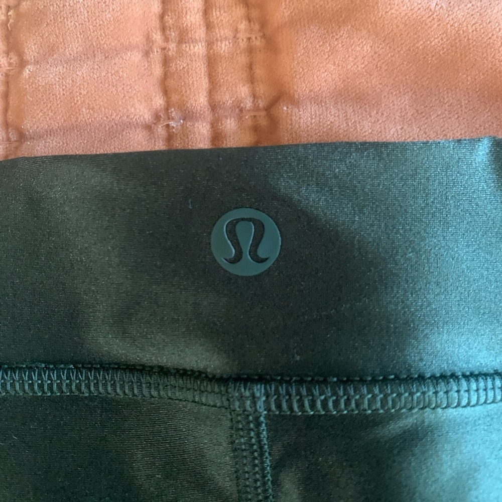 Lululemon Dark Green shorts